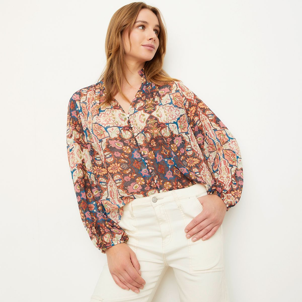 UNIVERSITY CLUB - Blusa Manga Larga Mujer University Club