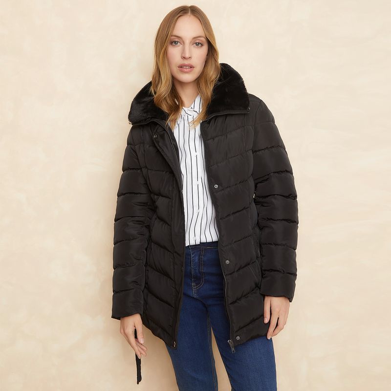 APOLOGY - Parka Con Cinturón Mujer Apology