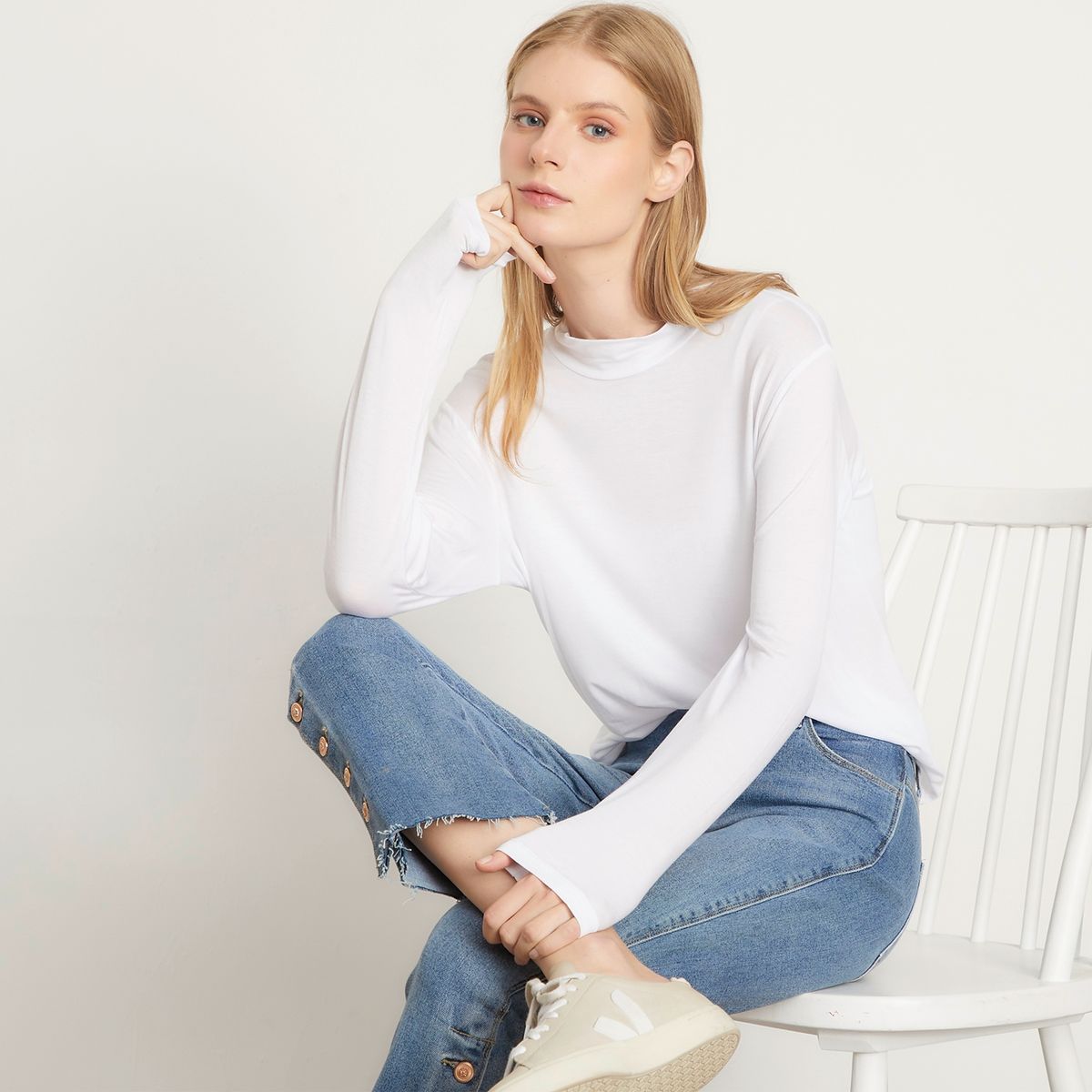 UNIVERSITY CLUB - Polera Manga Larga Mujer University Club