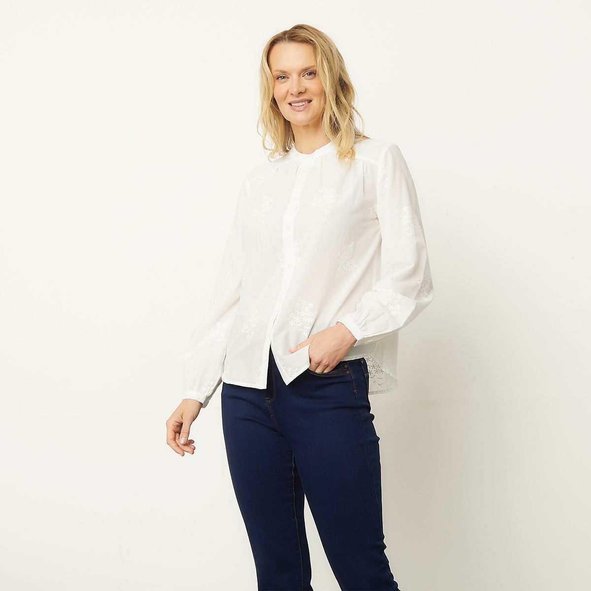 NEWPORT - Blusa Manga Larga Mujer Newport