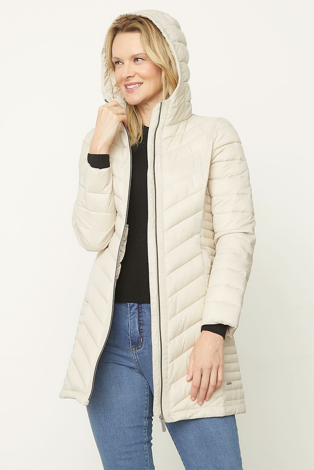 NEWPORT - Parka Larga Mujer Newport
