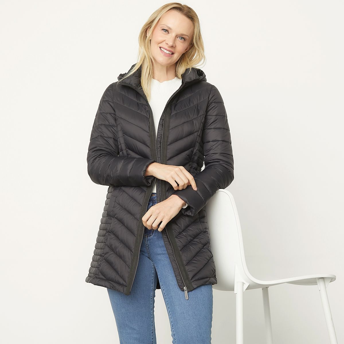 NEWPORT - Parka Larga Mujer Newport