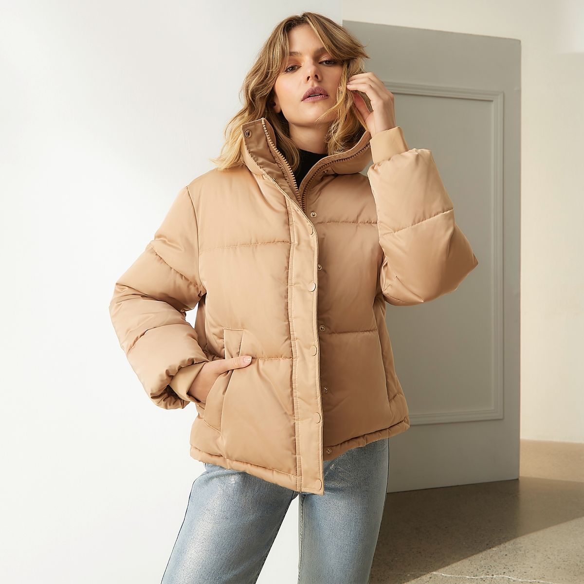 BASEMENT - Parka Puffer Mujer Basement