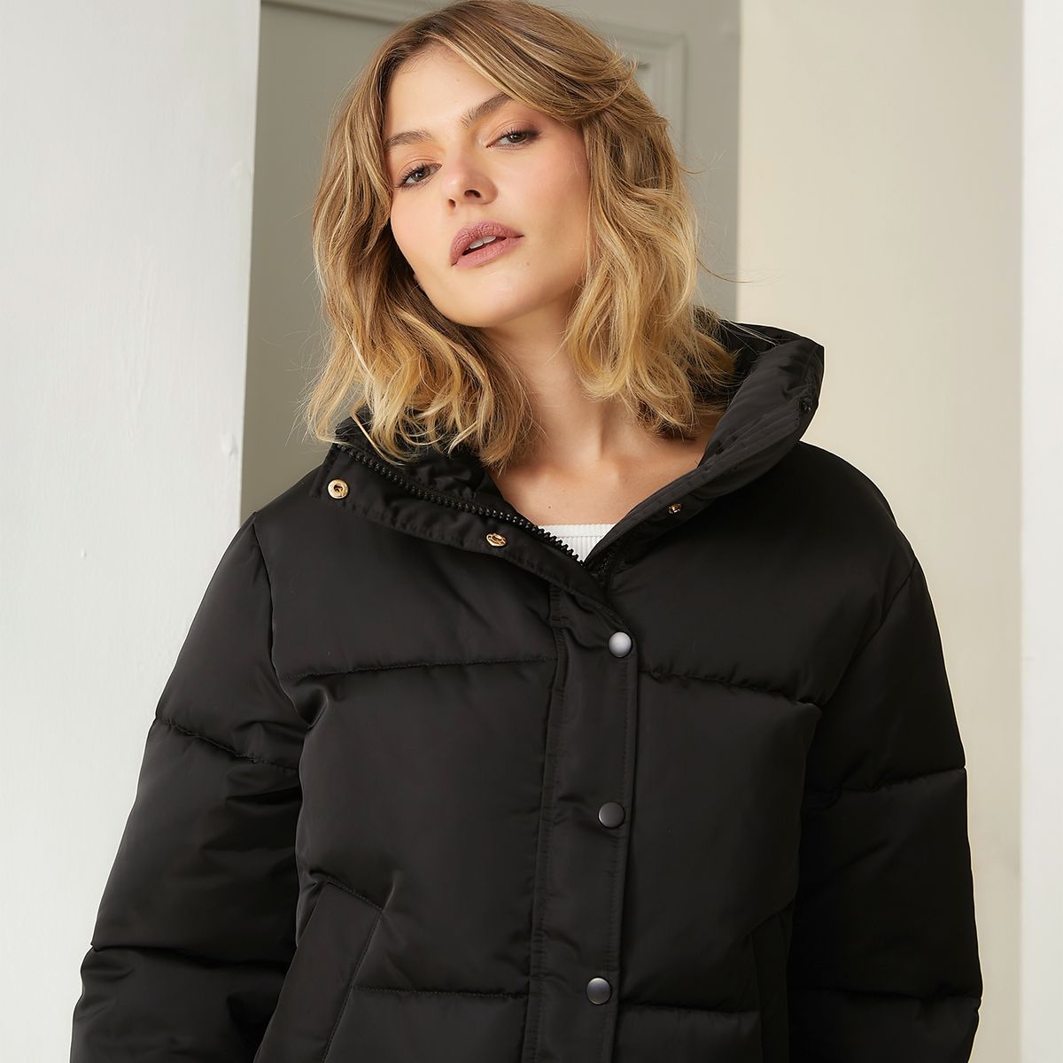 BASEMENT - Parka Puffer Mujer Basement