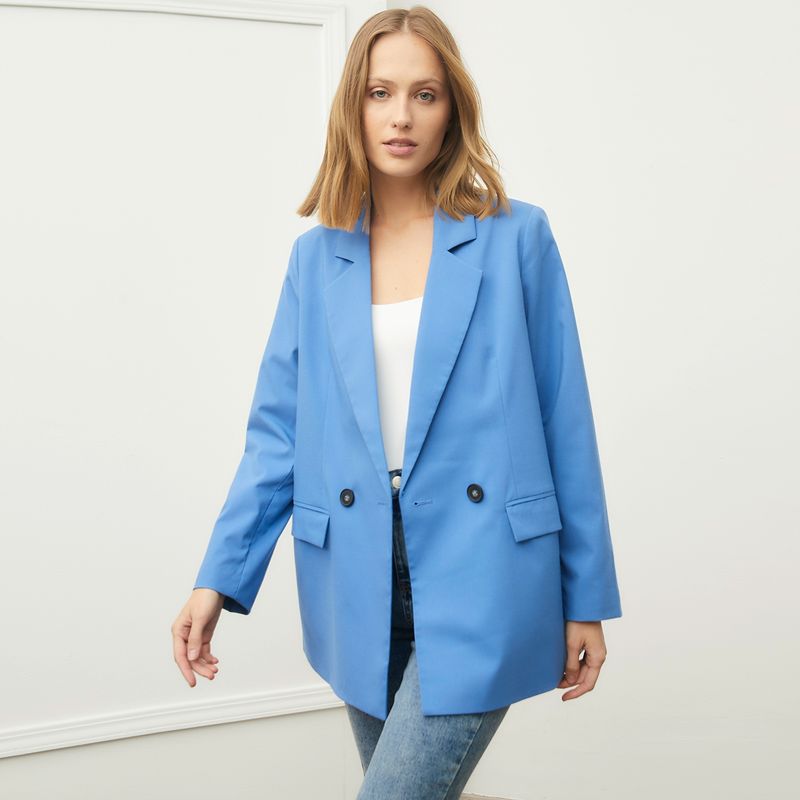 BASEMENT - Blazer Oversize Mujer Basement