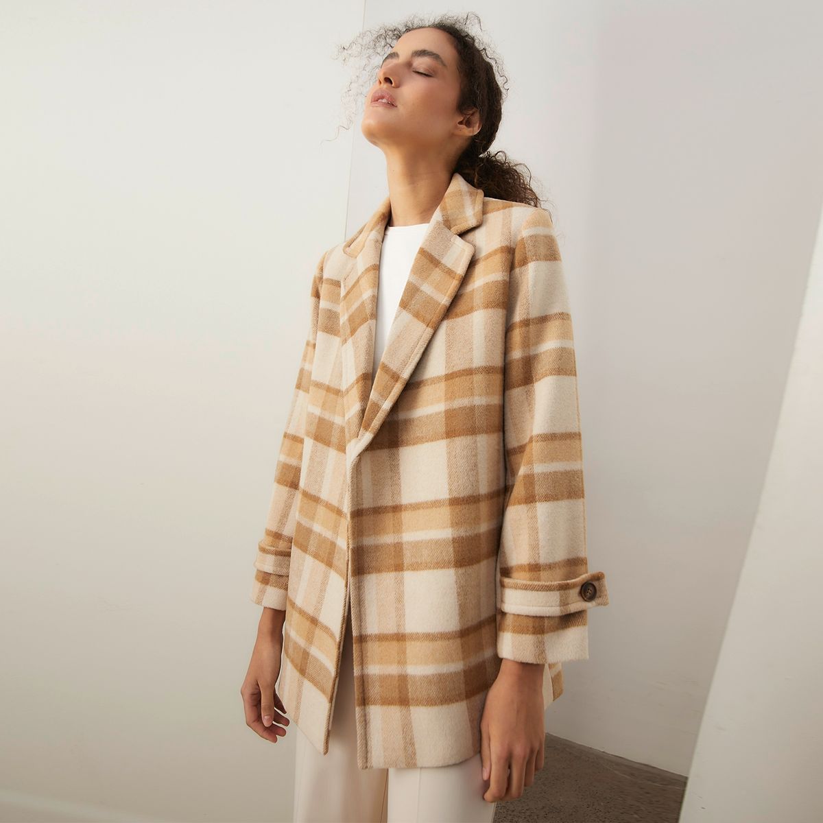 BASEMENT - Abrigo Paño Mujer Basement