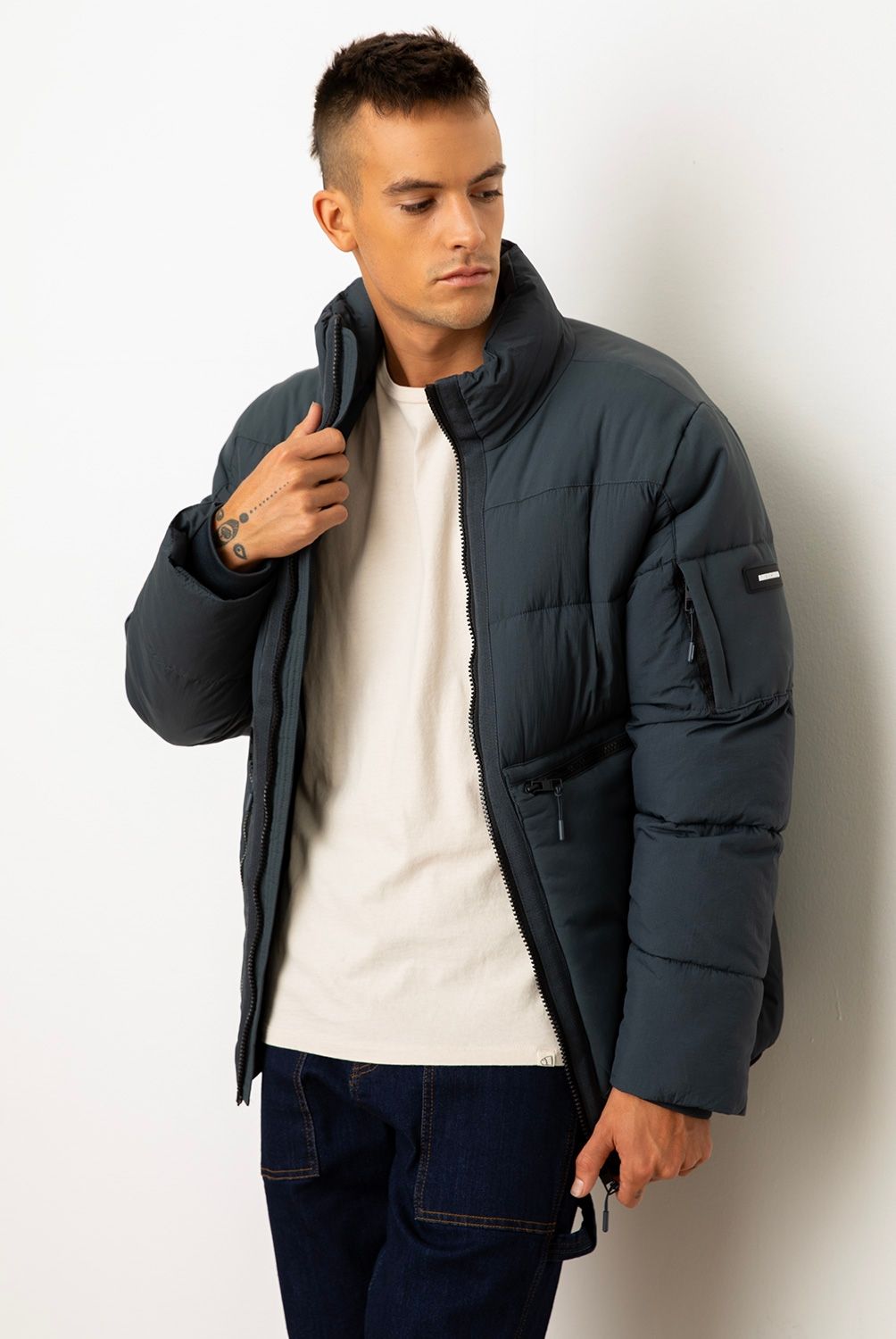 AMERICANINO - Parka Acolchada Recto Hombre Americanino