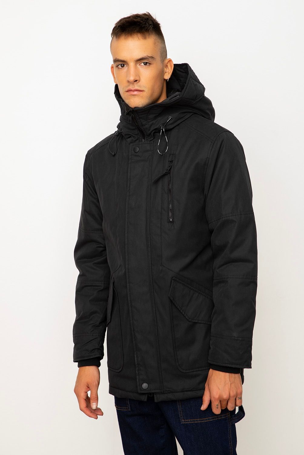 AMERICANINO - Parka Lisa Recto Hombre Americanino