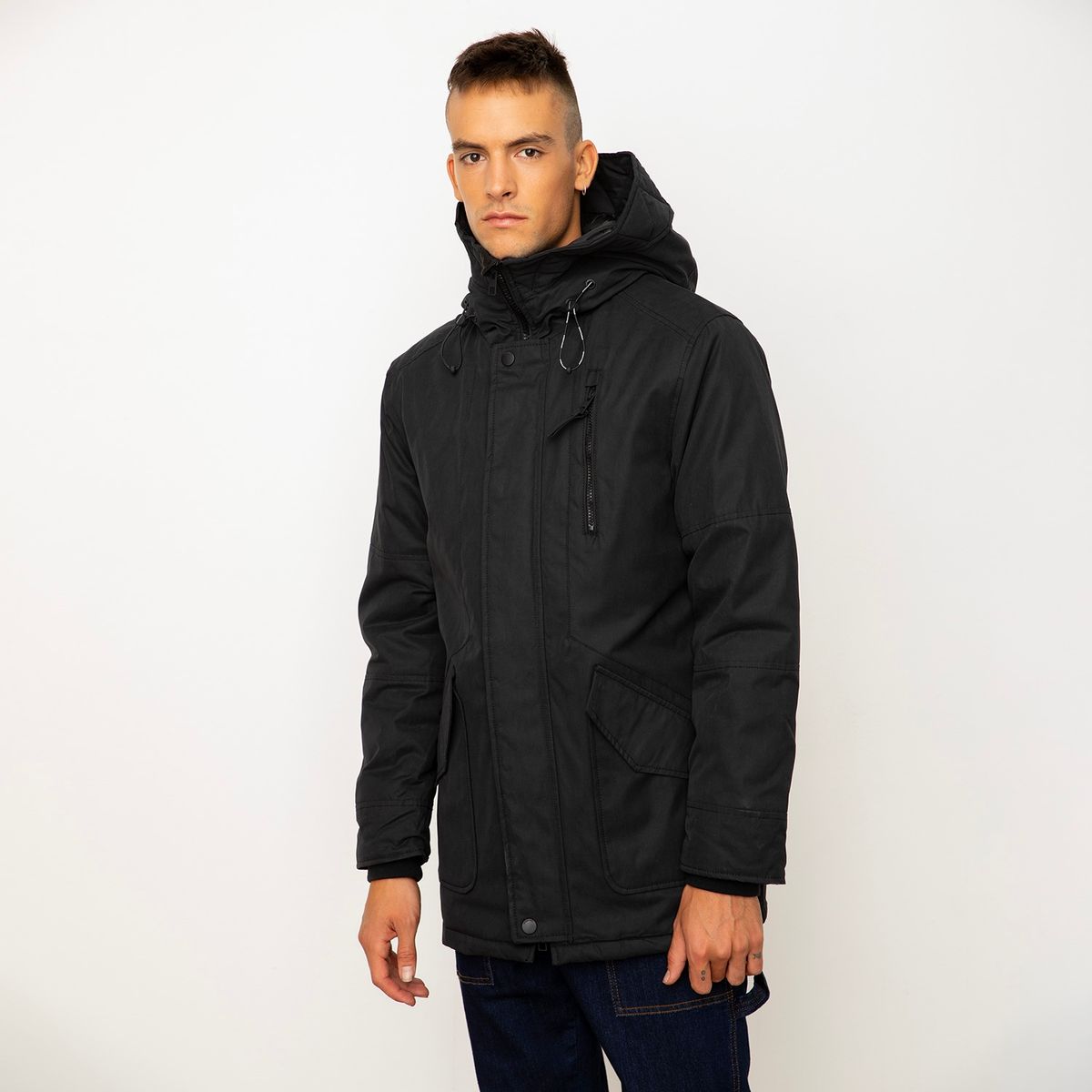 AMERICANINO - Parka Lisa Recto Hombre Americanino