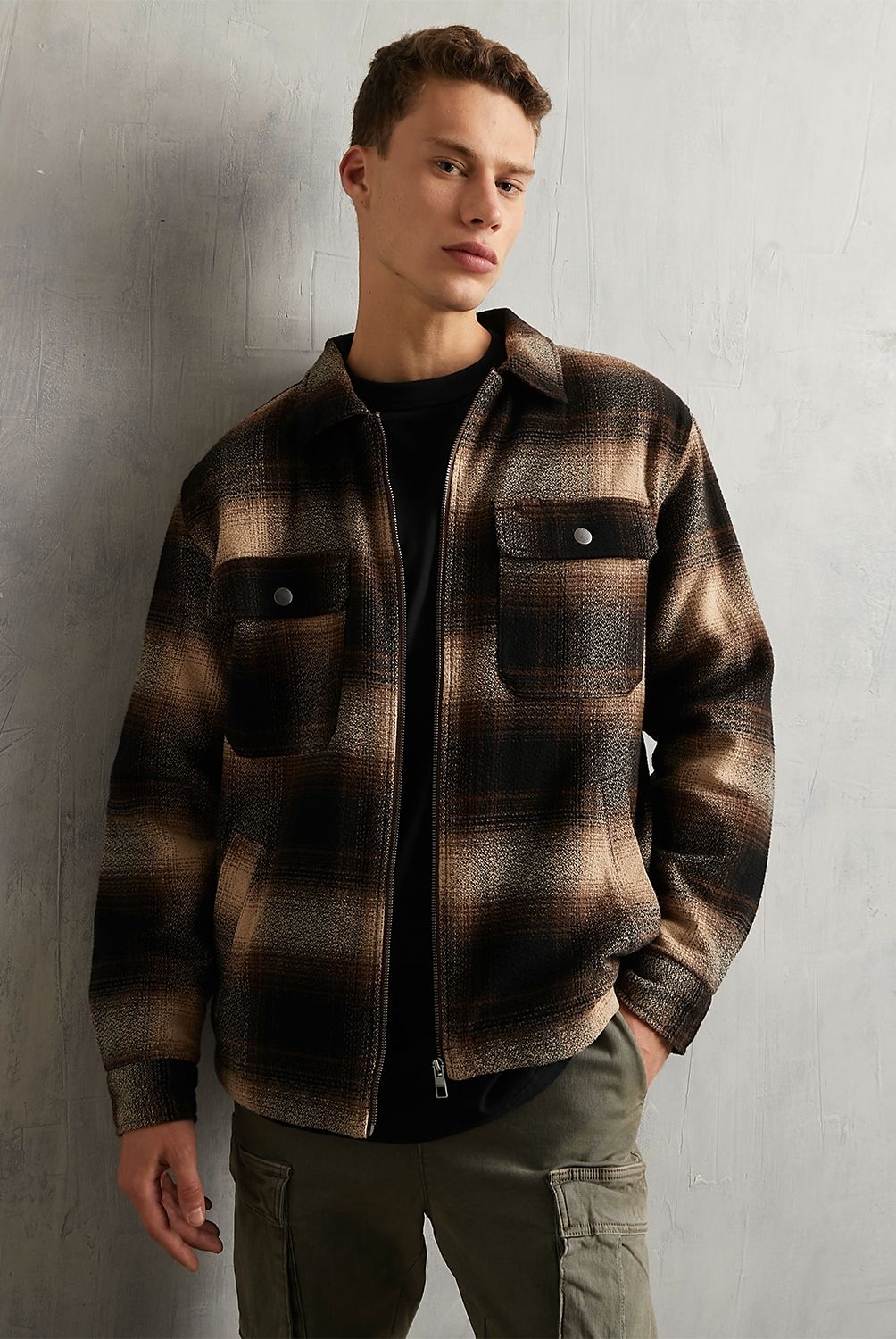 AMERICANINO - Chaqueta Acolchada Oversize Hombre Americanino