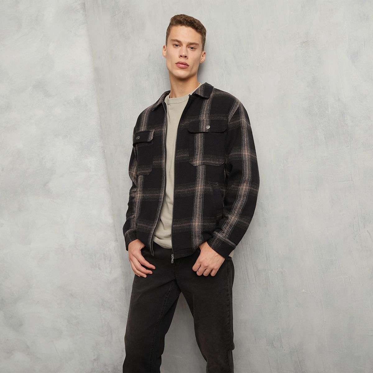 AMERICANINO - Chaqueta Acolchada Oversize Hombre Americanino