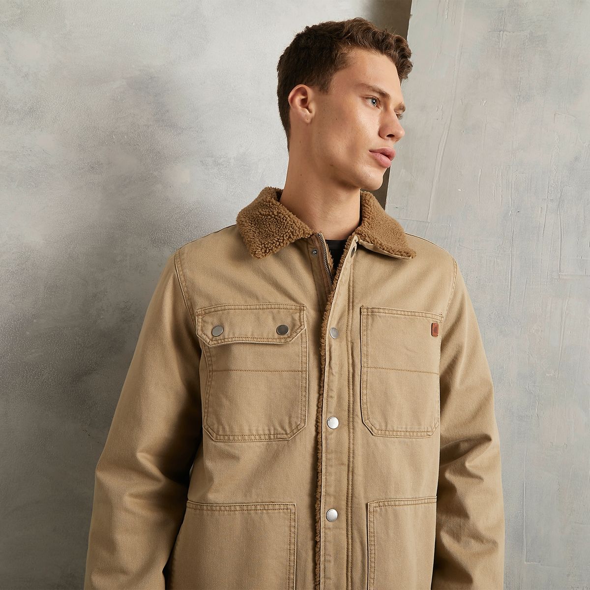 AMERICANINO - Chaqueta De Denim Oversize Hombre Americanino