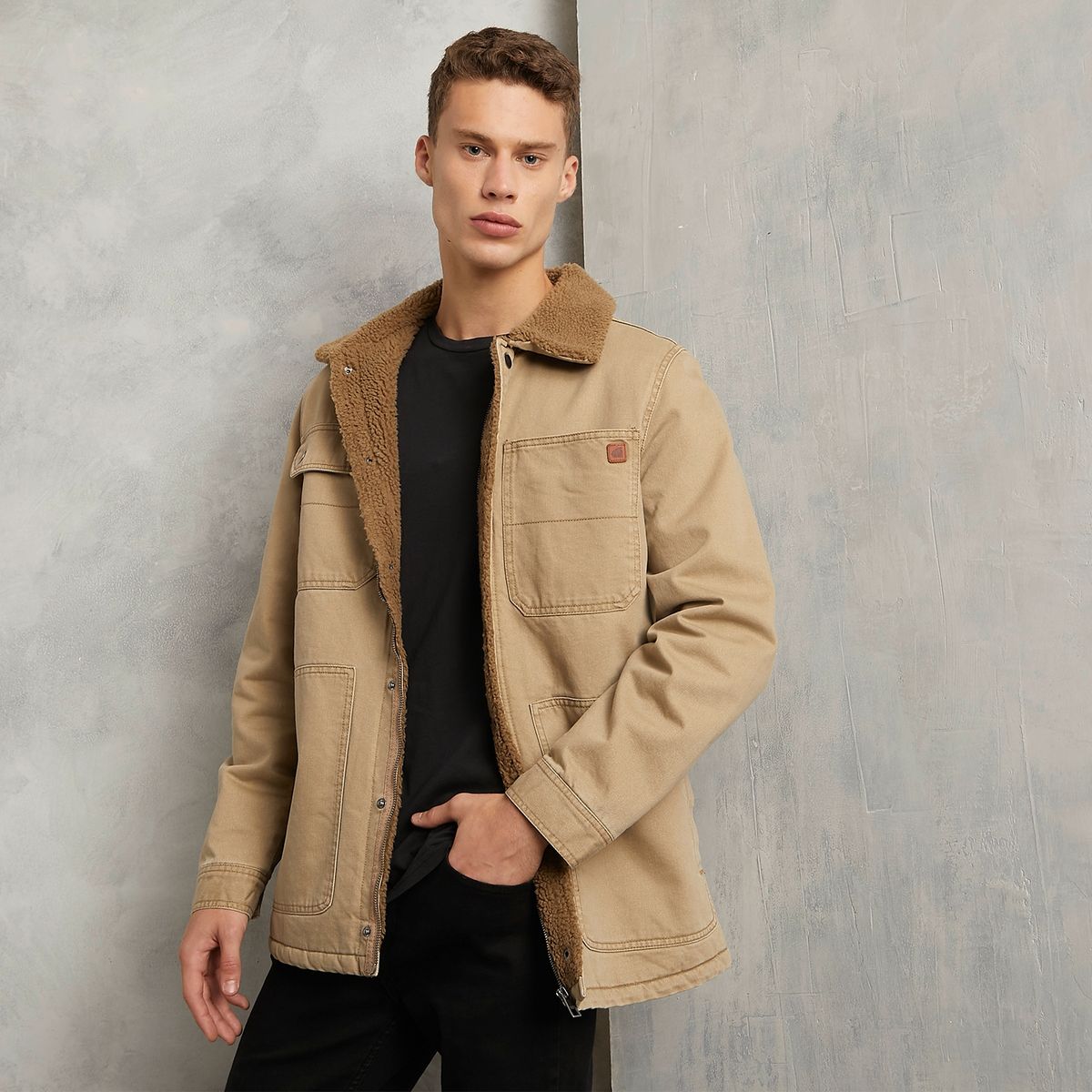 AMERICANINO - Chaqueta De Denim Oversize Hombre Americanino