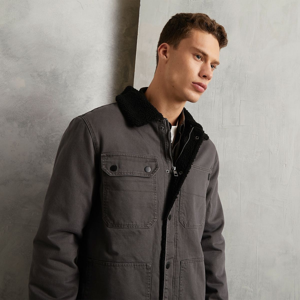AMERICANINO - Chaqueta De Denim Oversize Hombre Americanino