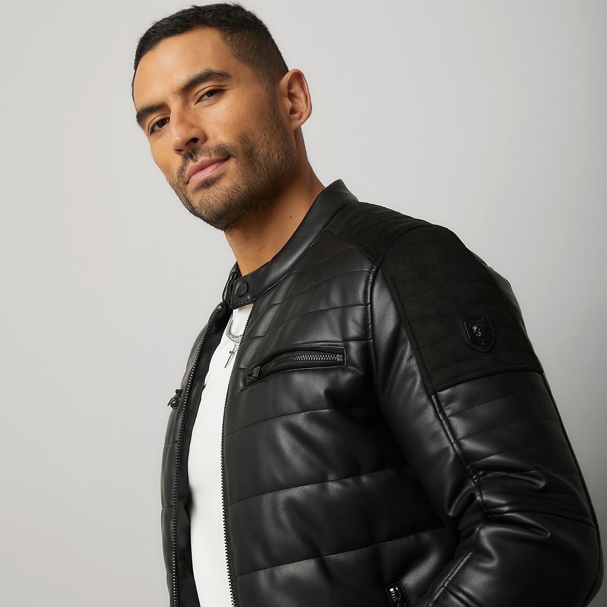 MOSSIMO - Chaqueta Acolchada Recto Hombre Mossimo