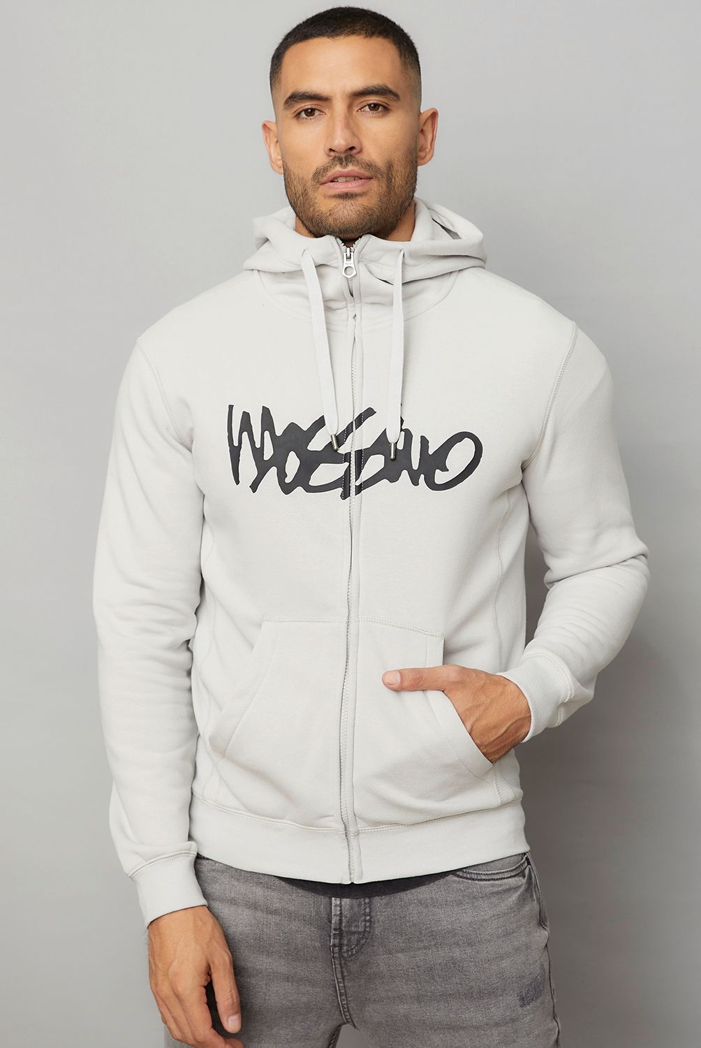 MOSSIMO - Polerón Con Cierre Recto Hombre Mossimo