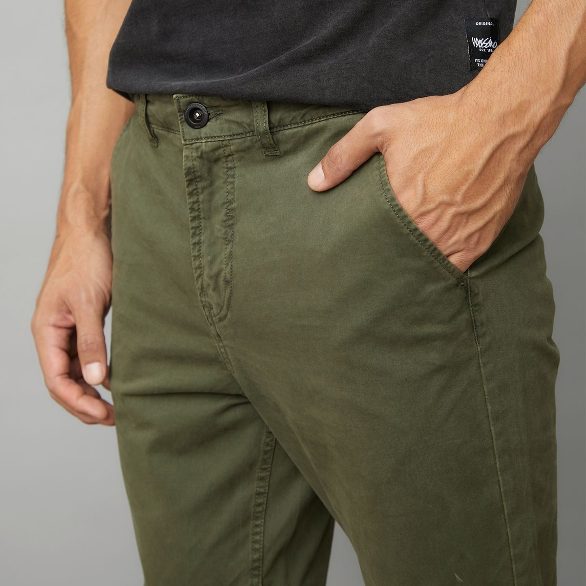 MOSSIMO - Pantalón Skinny Fit Hombre Mossimo