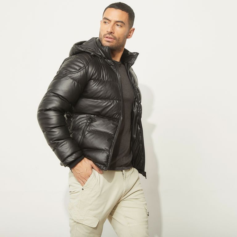 Chaqueta Ecocuero Mossimo Hombre Chaqueta Mossimo Composición