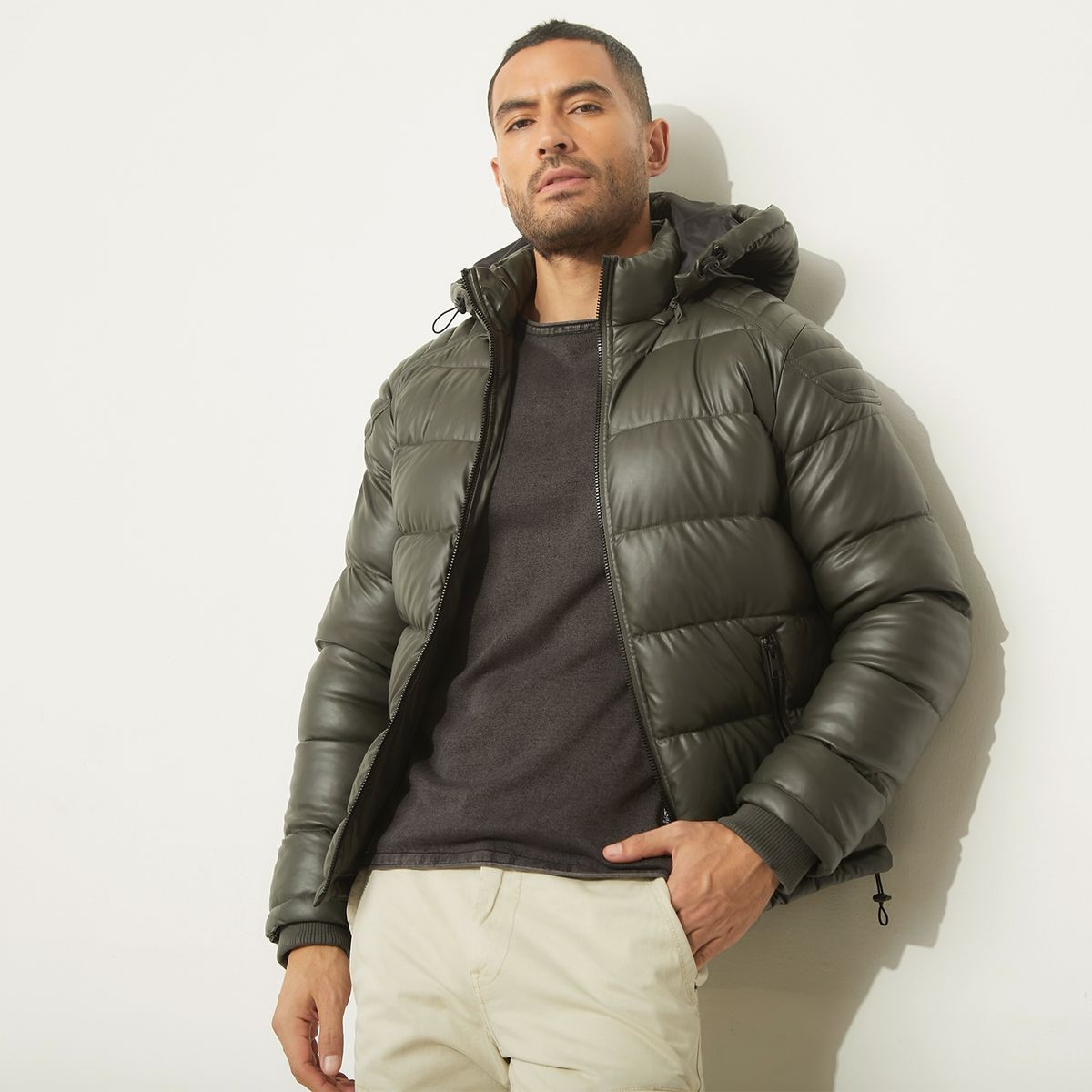 MOSSIMO - Parka Puffa Hombre Mossimo