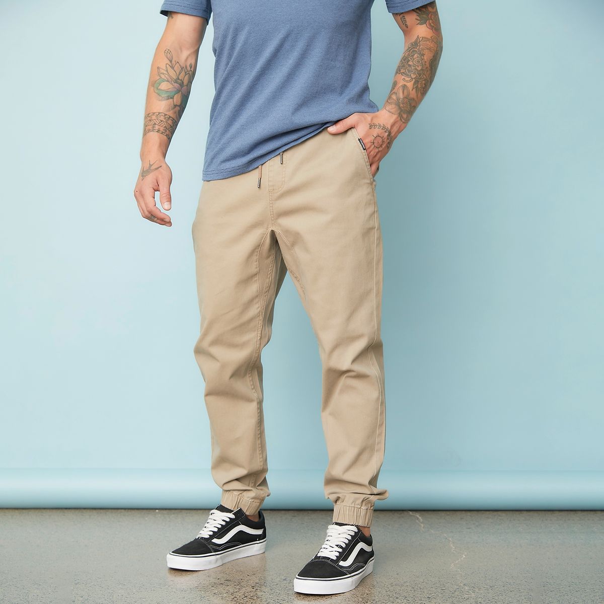 DOO AUSTRALIA - Pantalón Algodón Slim Hombre Doo Australia