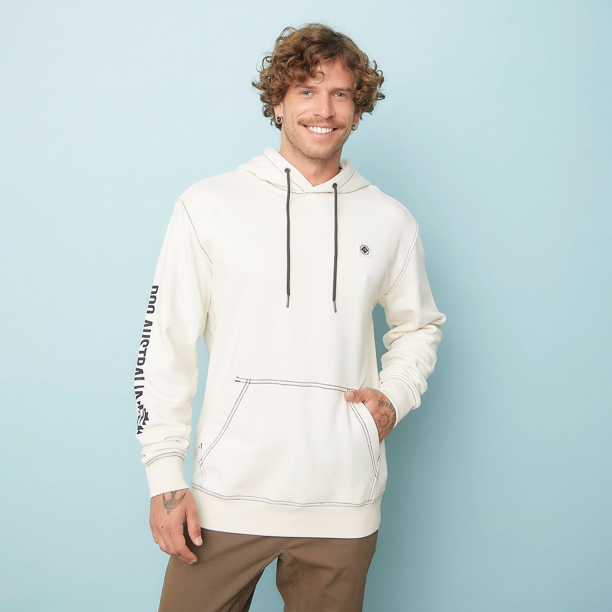 DOO AUSTRALIA - Polerón Hombre Ssh Or Algodón Doo Australia