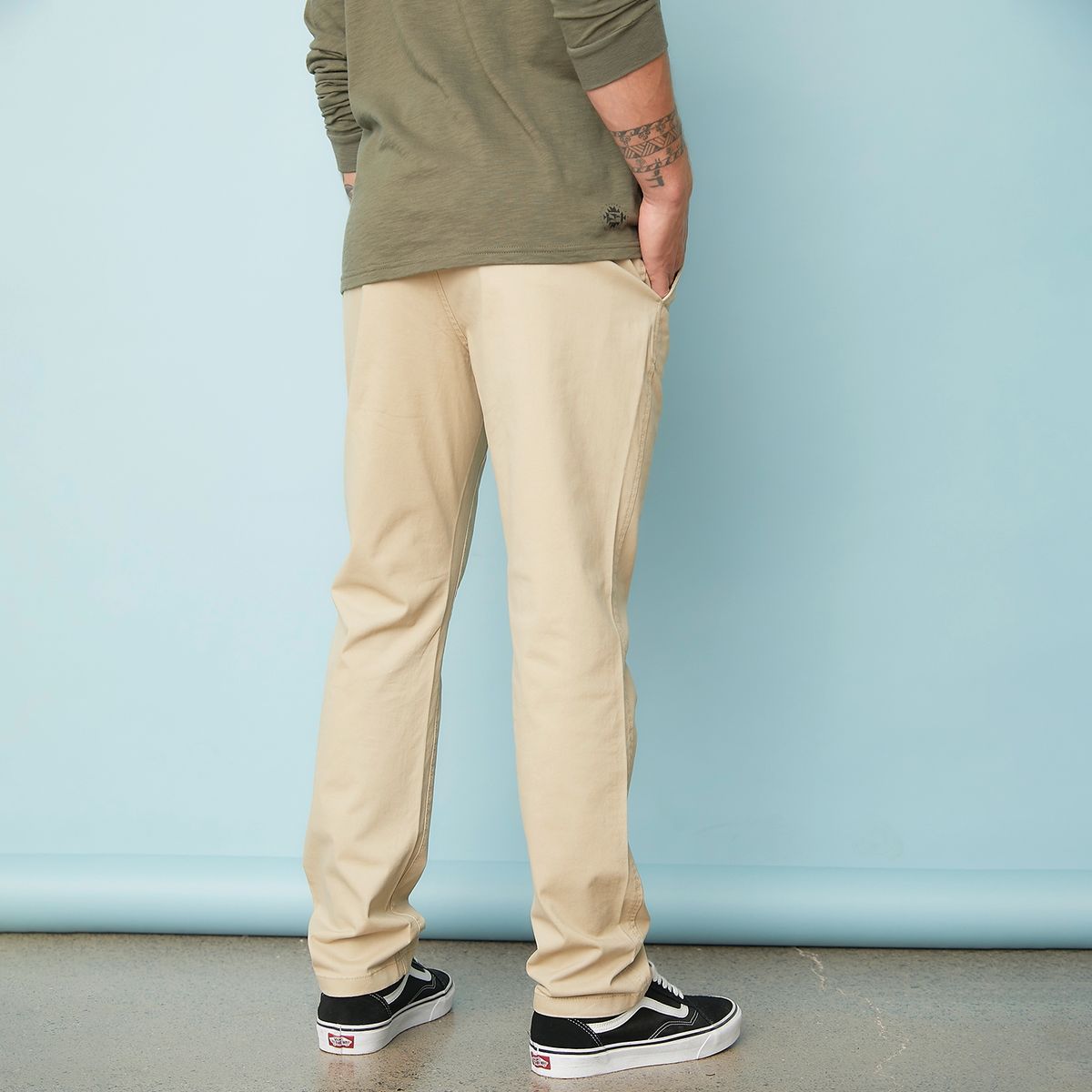 DOO AUSTRALIA - Pantalón Algodón Slim Hombre Doo Australia