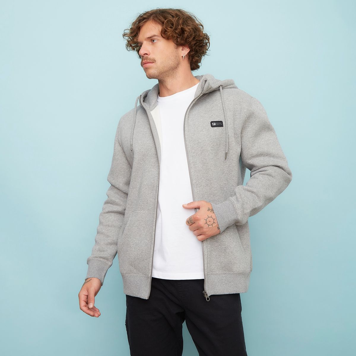 DOO AUSTRALIA - Polerón Hombre Sshz Mel W Algodón Doo Australia