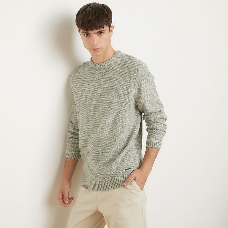 BEARCLIFF - Sweater Oversize Fit  Hombre Bearcliff