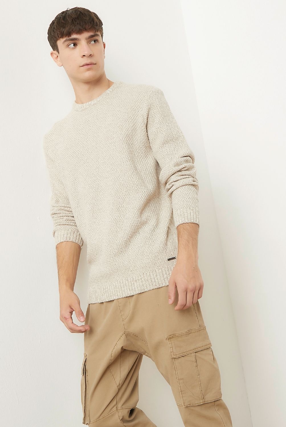 BEARCLIFF - Sweater Oversize Fit  Hombre Bearcliff