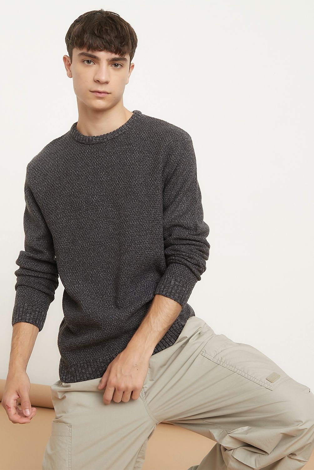 BEARCLIFF - Sweater Oversize Fit  Hombre Bearcliff