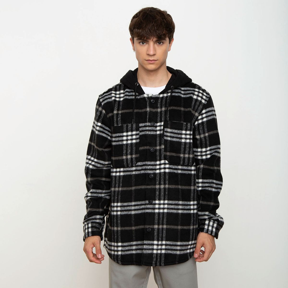 BEARCLIFF - Sobrecamisa Oversize Hombre Bearcliff