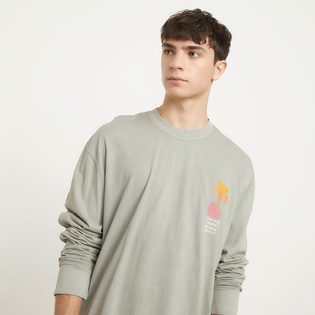 BEARCLIFF - Polera Manga Larga Algodón Hombre Bearcliff