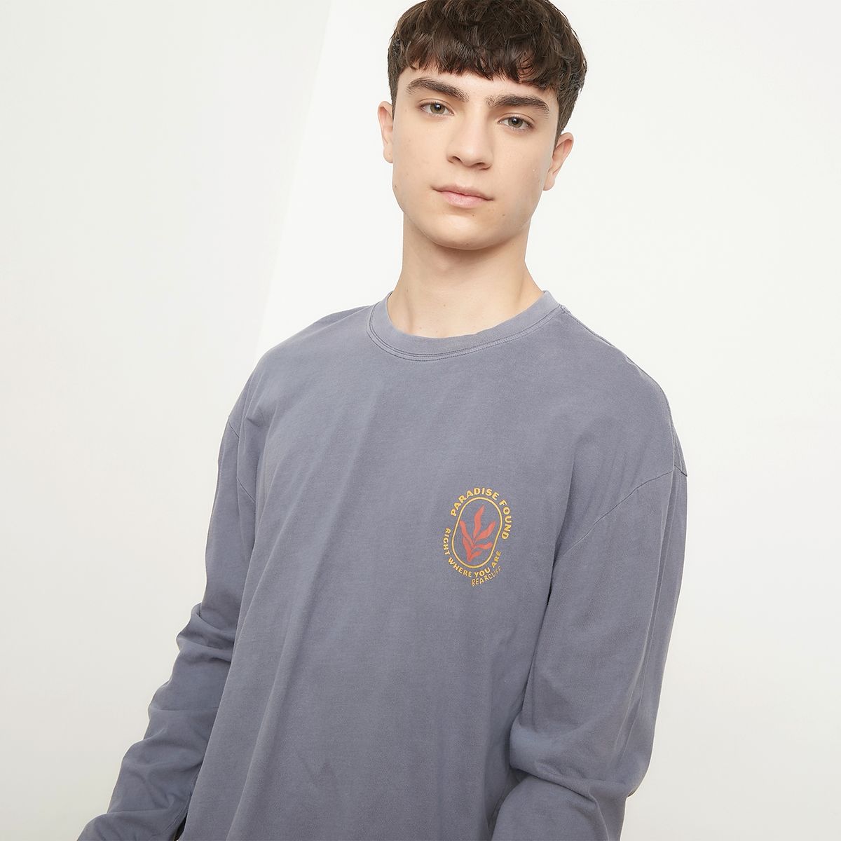 BEARCLIFF - Polera Manga Larga Algodón Hombre Bearcliff