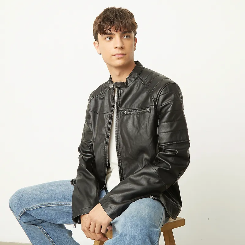 BEARCLIFF - Chaqueta Pu Hombre Bearcliff