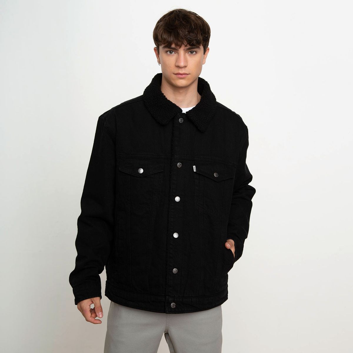 BEARCLIFF - Chaqueta Denim Oversize Hombre Bearcliff