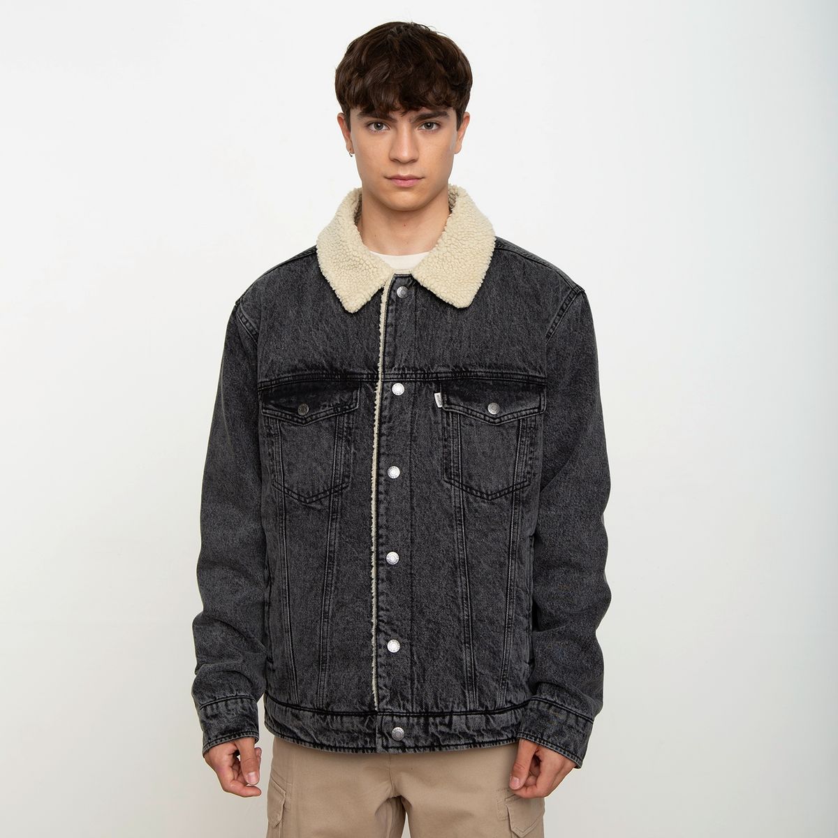 BEARCLIFF - Chaqueta Denim Oversize Hombre Bearcliff