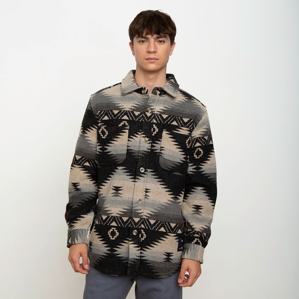 BEARCLIFF - Sobrecamisa Oversize Hombre Bearcliff