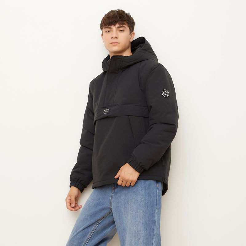BEARCLIFF - Parka Bicolor Recto Hombre Bearcliff