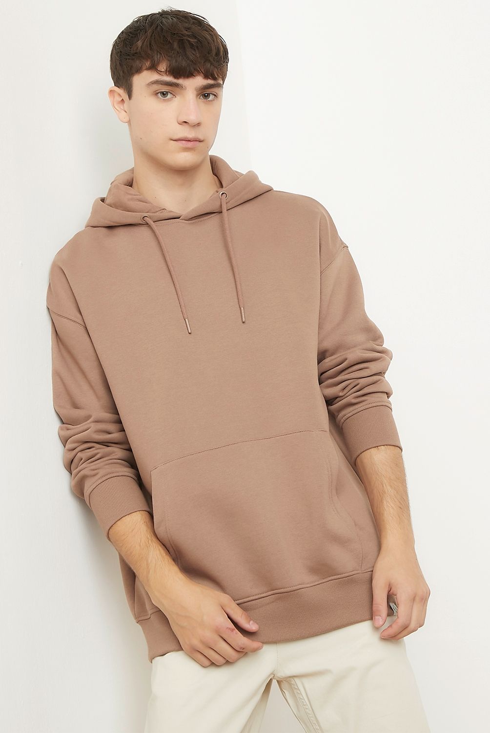BEARCLIFF - Polerón Hoodie Oversize Fit Algodón Hombre Bearcliff