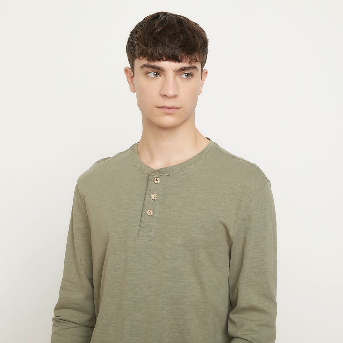 BEARCLIFF - Polera Manga Larga Algodón Hombre Bearcliff