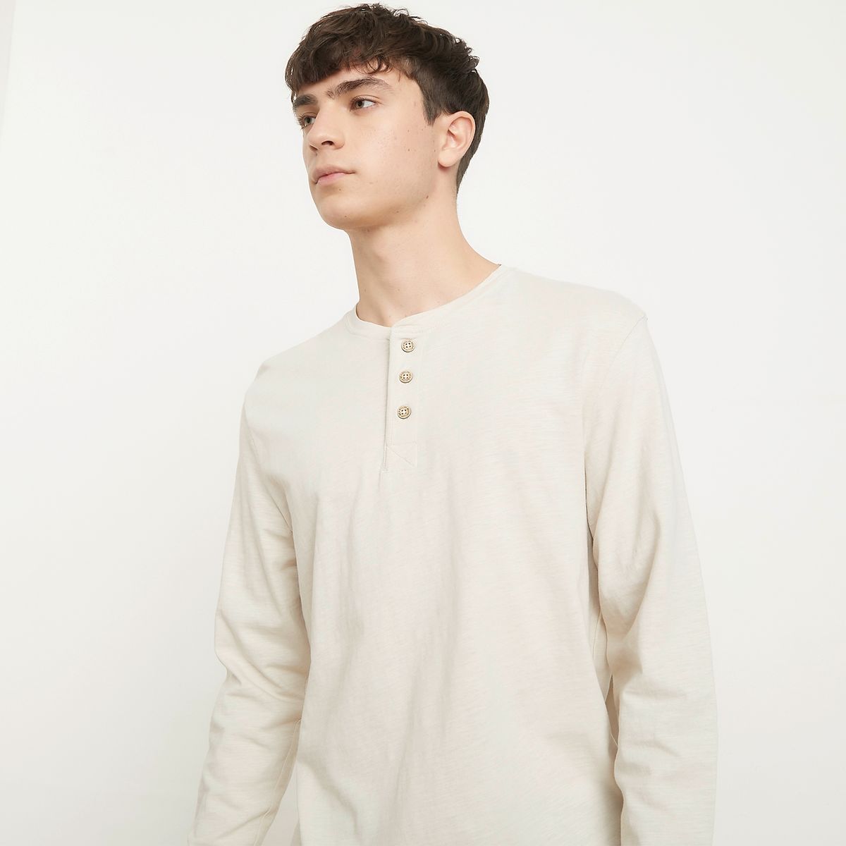 BEARCLIFF - Polera Manga Larga Algodón Hombre Bearcliff