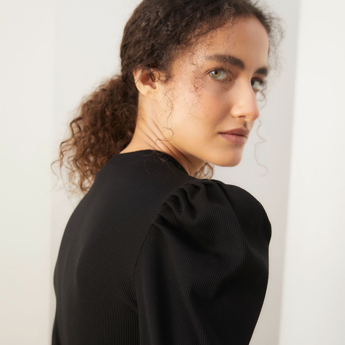 BASEMENT - Polera Manga Larga Mujer Basement