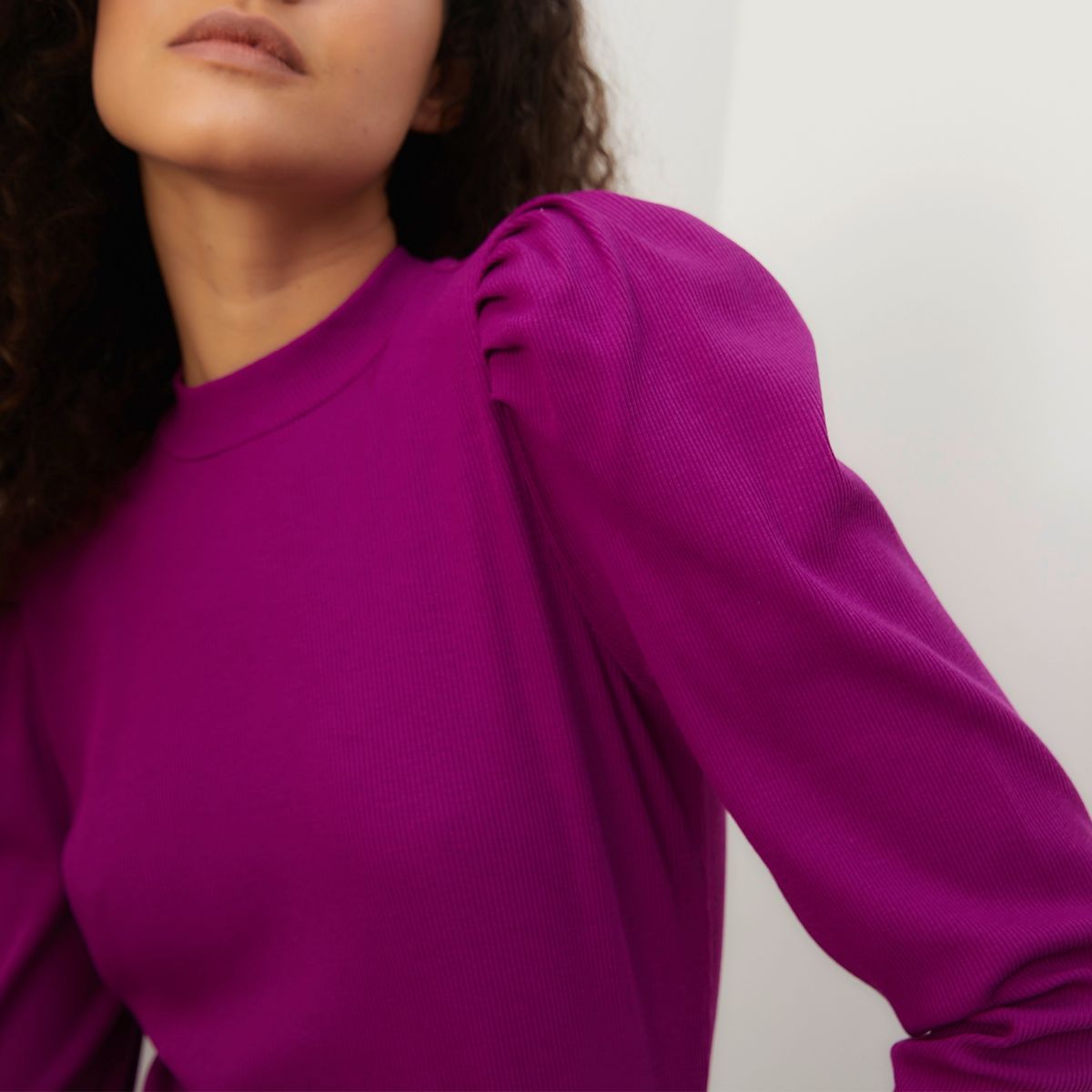 BASEMENT - Polera Manga Larga Mujer Basement