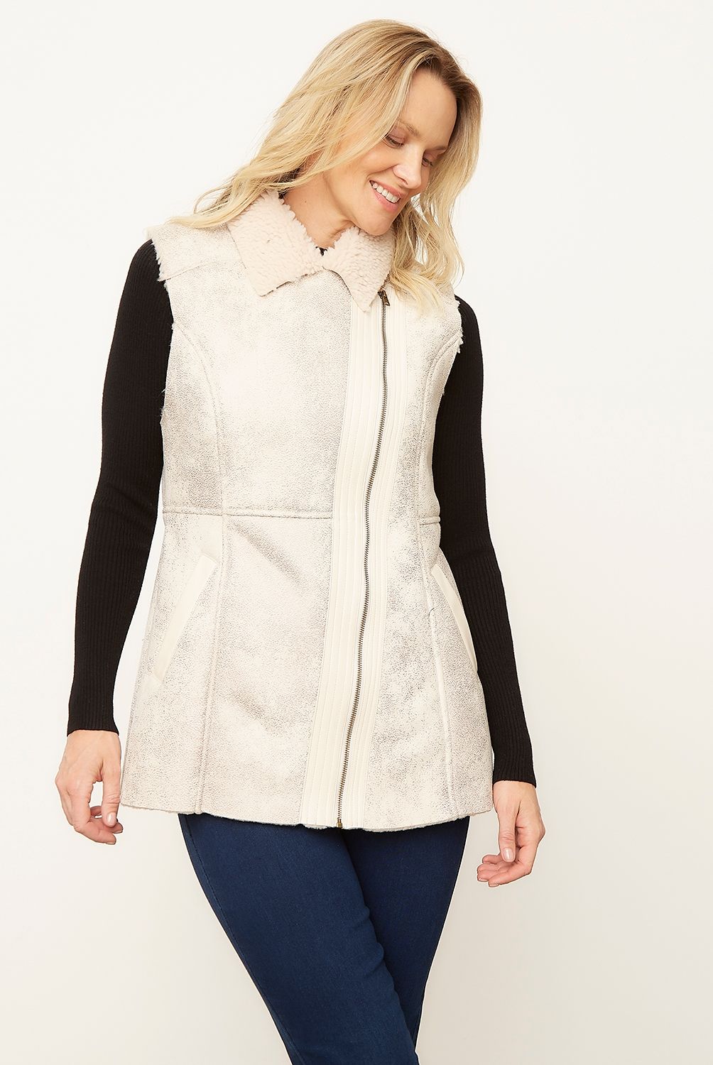 NEWPORT - Chaqueta Eco Cuero Mujer Newport