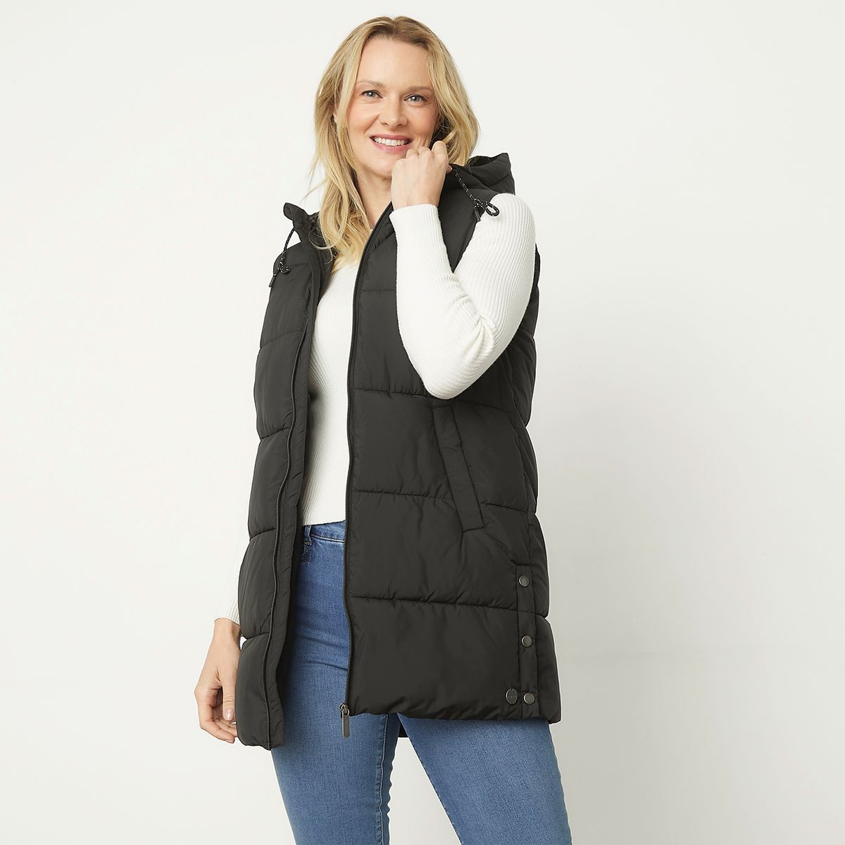 NEWPORT - Parka Sin Mangas Mujer Newport