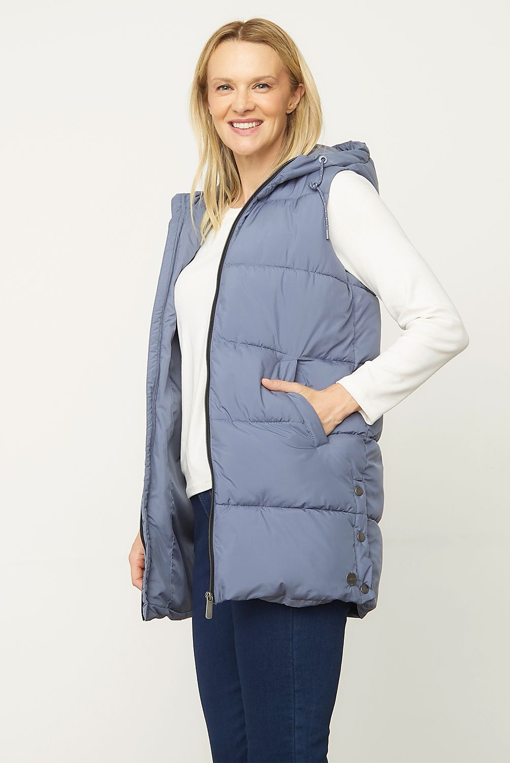 NEWPORT - Parka Sin Mangas Mujer Newport