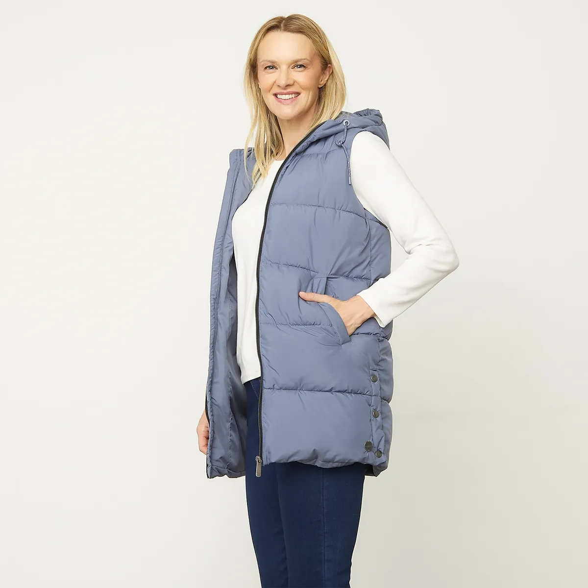 NEWPORT - Parka Sin Mangas Mujer Newport