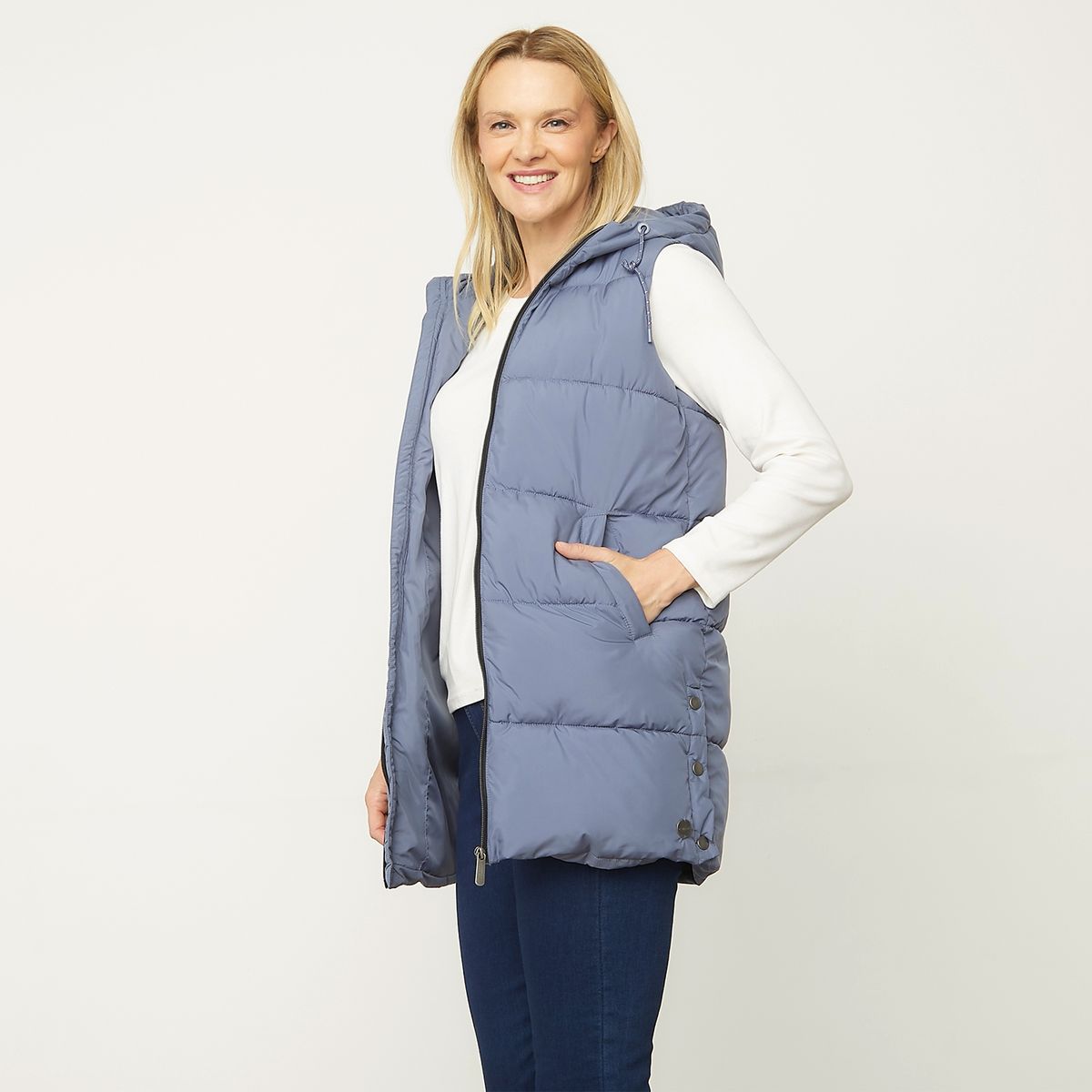 NEWPORT - Parka Sin Mangas Mujer Newport