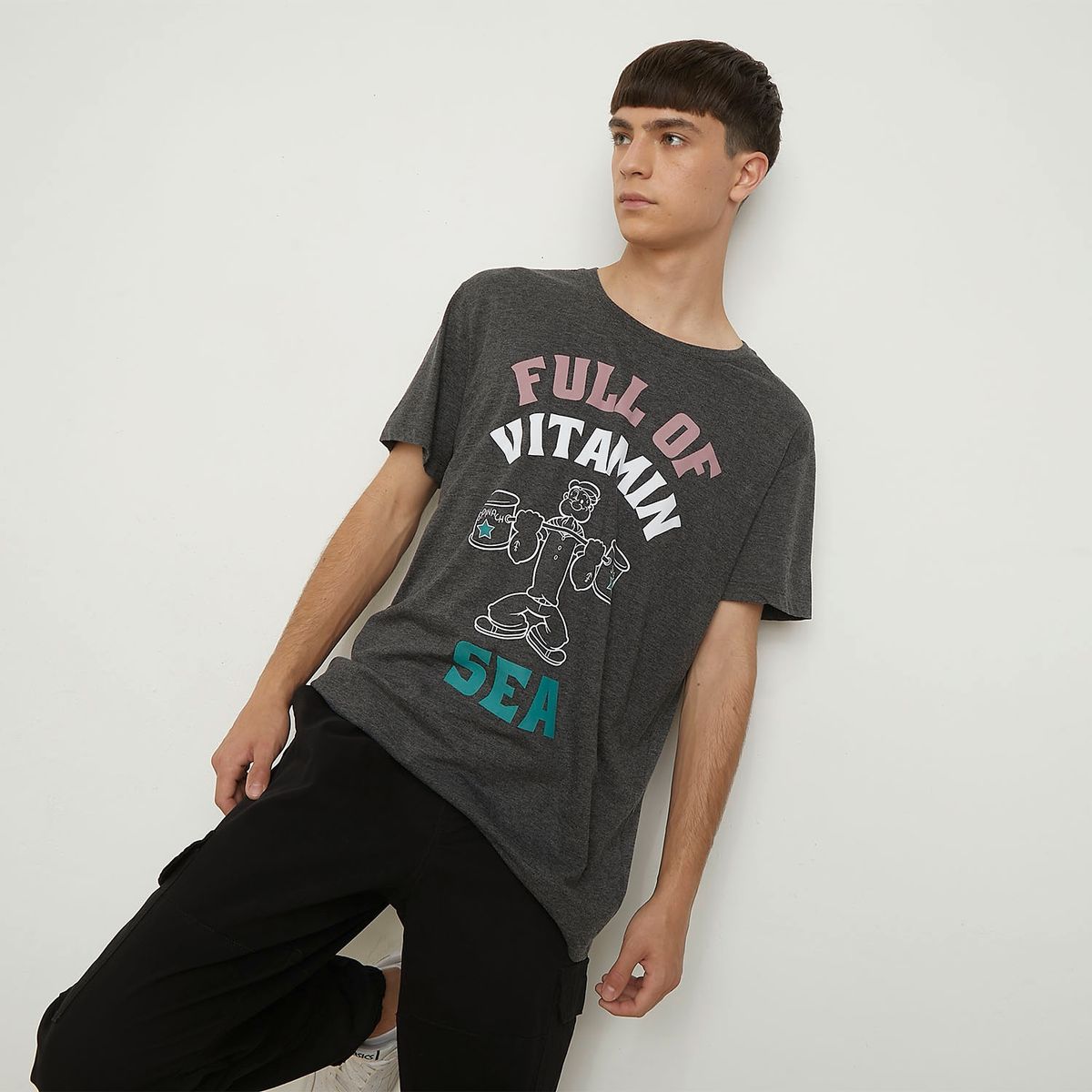 BEARCLIFF - Polera Manga Corta Algodón Hombre Bearcliff