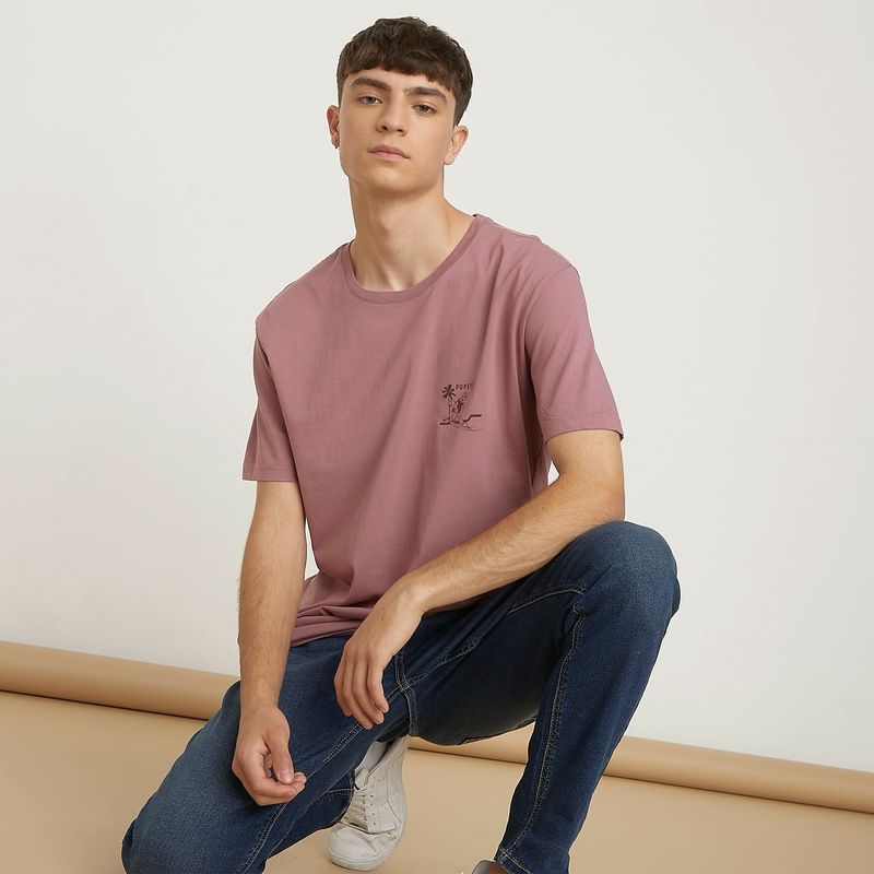 BEARCLIFF - Polera Manga Corta Algodón Hombre Bearcliff